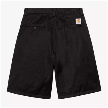 Carhartt WIP Brader Short Cotton Cooper Black Rinsed